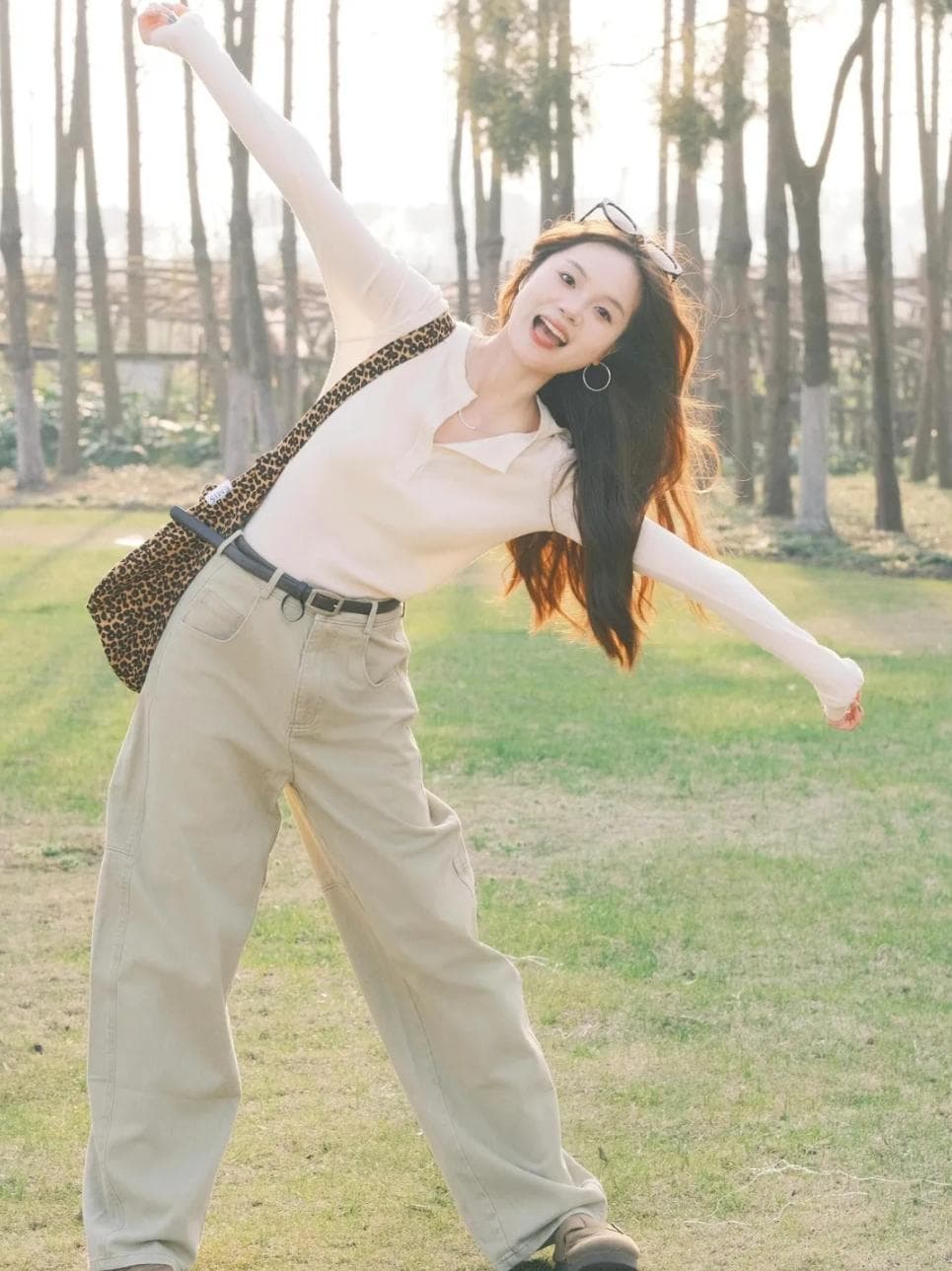 Arms Crossed Tilt Smile