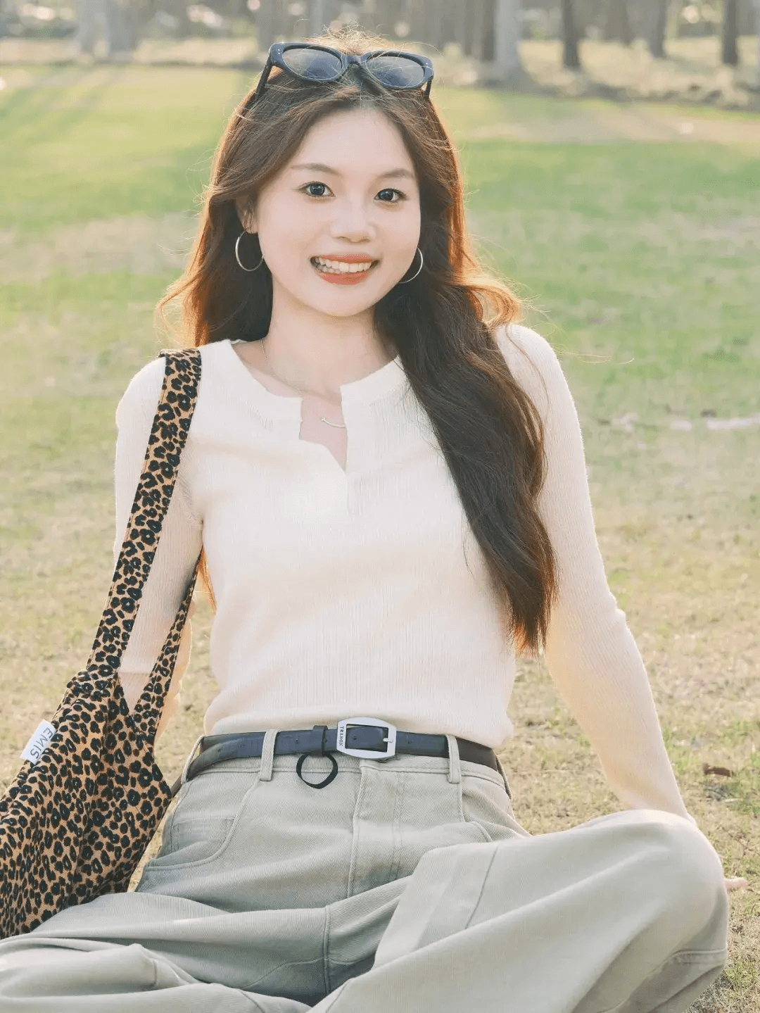 Arms Raised Tilt Smile