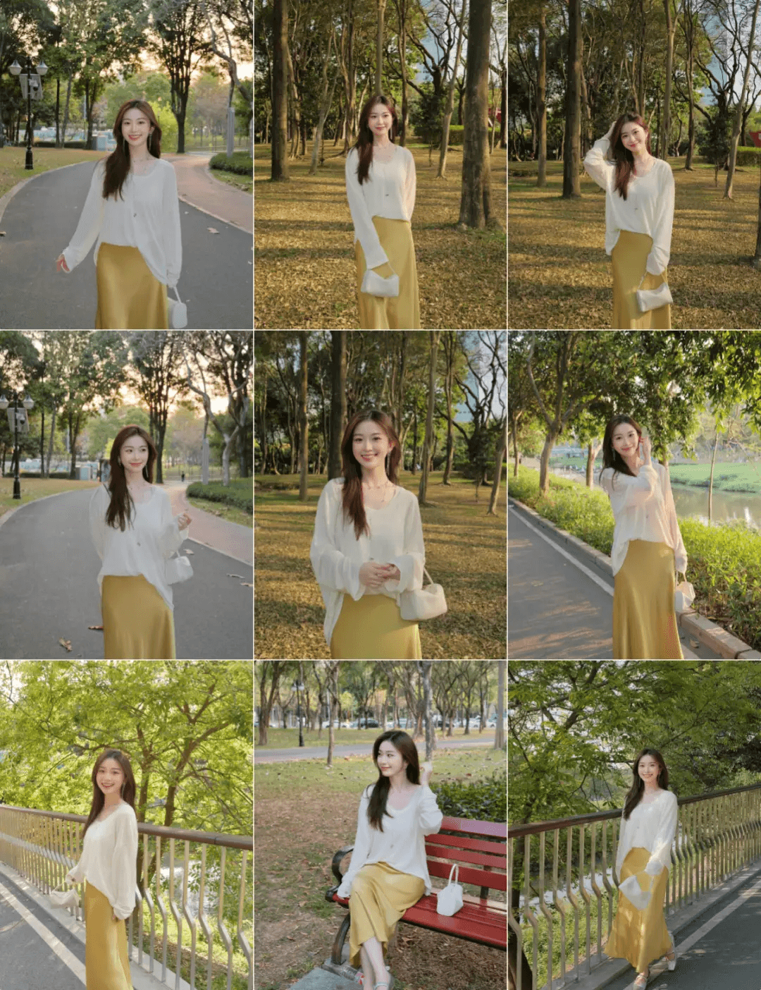 Bag Hand Behind Look Away