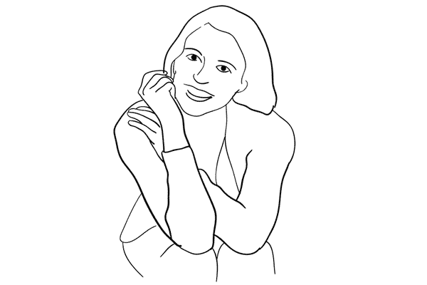 Sitting Elbows on Knees