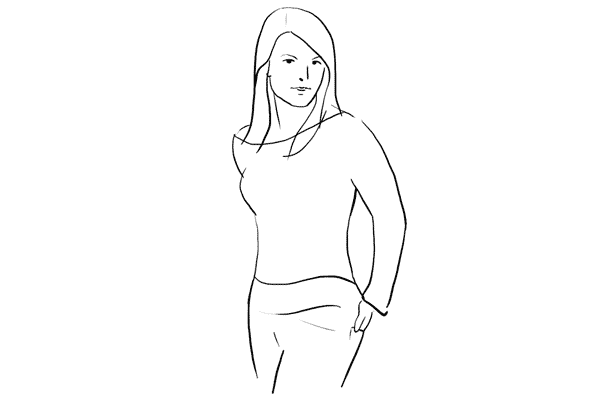 Standing Hands in Pockets